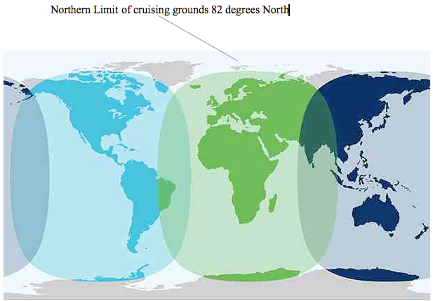 Inmarsat FleetBroadband 500 at high latitudes