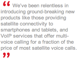 satellite data and Voip with satellite phone email