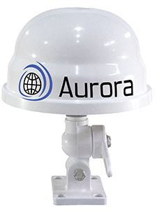 aurora satellite phone terminal email voip